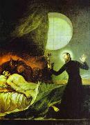 Francisco Jose de Goya St.Francis Borgia Exorsizing Germany oil painting artist